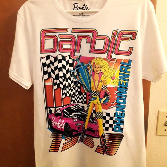 Barbie Other - New Race Car Barbie Graphic T Shirt